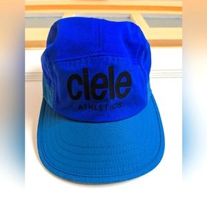 Ciele running GoCap hat blue green strapback reflective